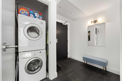 3102-1188 3 Street Se, Calgary, AB - Indoor Photo Showing Laundry Room