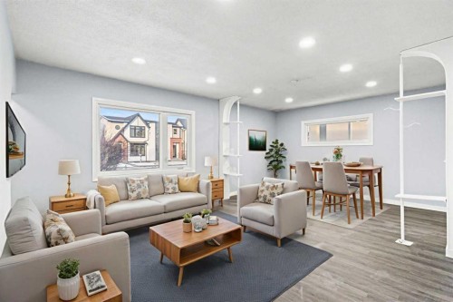 8531 47 Avenue Nw, Calgary, AB - Indoor Photo Showing Living Room