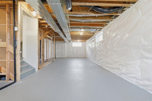 936 Reynolds Lane Sw, Airdrie, AB - Indoor Photo Showing Basement
