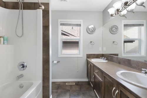 99 Sage Valley Park Nw, Calgary, AB - Indoor Photo Showing Bathroom