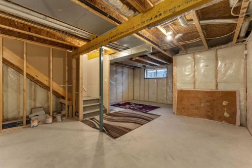 96 Cornerstone Passage Ne, Calgary, AB - Indoor Photo Showing Basement