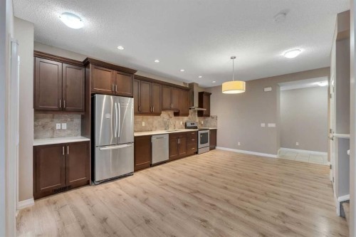 96 Cornerstone Passage Ne, Calgary, AB - Indoor Photo Showing Kitchen