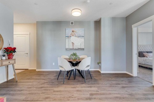 1311-740 Legacy Village Road Se, Calgary, AB - Indoor Photo Showing Dining Room