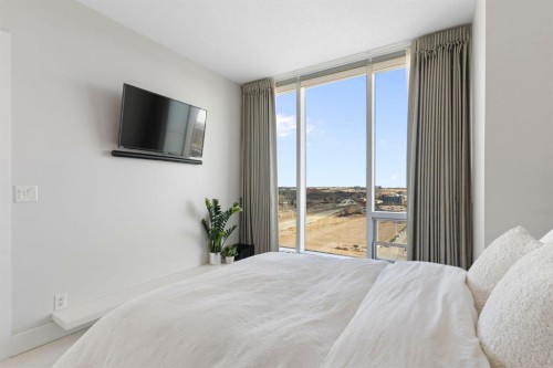 1601-433 11 Avenue Se, Calgary, AB - Indoor Photo Showing Bedroom