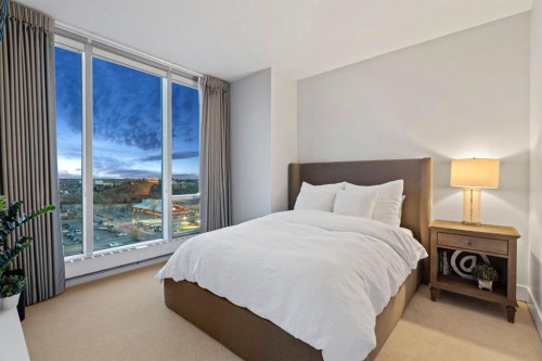 1601-433 11 Avenue Se, Calgary, AB - Indoor Photo Showing Bedroom