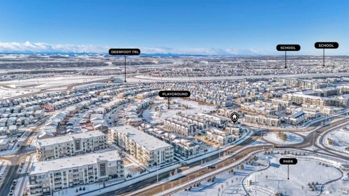 304-474 Seton Circle Se, Calgary, AB - Outdoor With View
