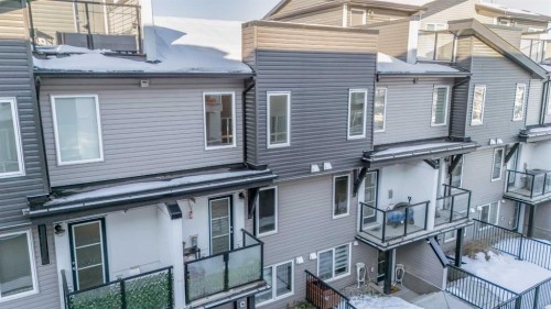 304-474 Seton Circle Se, Calgary, AB - Outdoor With Balcony With Exterior
