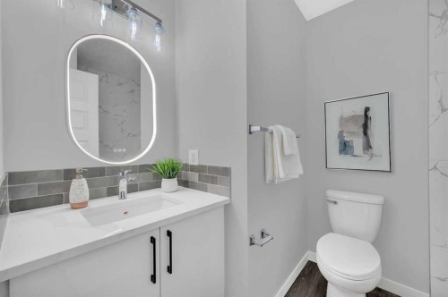 5868 Dalcastle Drive Nw, Calgary, AB - Indoor Photo Showing Bathroom