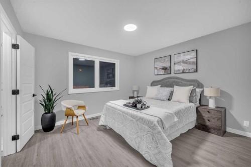 5868 Dalcastle Drive Nw, Calgary, AB - Indoor Photo Showing Bedroom