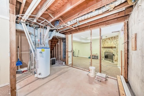 247 Bracewood Road Sw, Calgary, AB - Indoor Photo Showing Basement