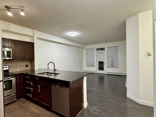 112-48 Panatella Road Nw, Calgary, AB - Indoor Photo Showing Kitchen With Double Sink