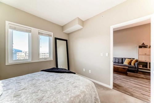 413-20 Mahogany Mews Se, Calgary, AB - Indoor Photo Showing Bedroom