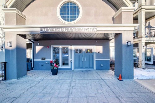 413-20 Mahogany Mews Se, Calgary, AB - Outdoor With Balcony