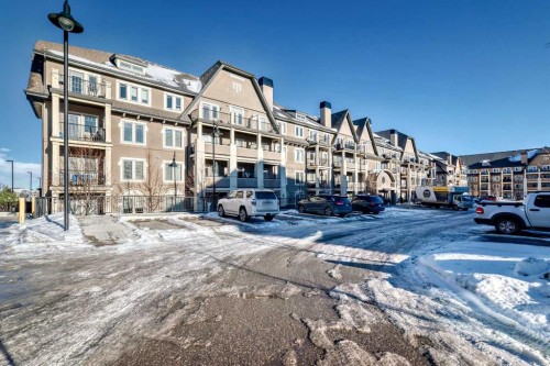 413-20 Mahogany Mews Se, Calgary, AB - Outdoor With Balcony With Facade