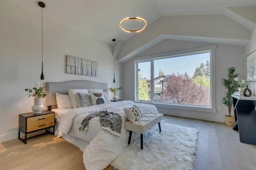 2013 23 Avenue Nw, Calgary, AB - Indoor Photo Showing Bedroom