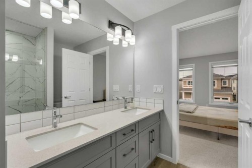 124 Cityside Crescent Ne, Calgary, AB - Indoor Photo Showing Bathroom