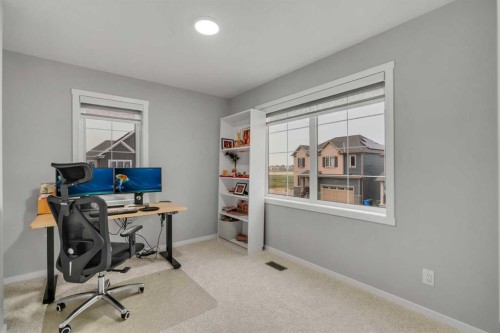 124 Cityside Crescent Ne, Calgary, AB - Indoor Photo Showing Office