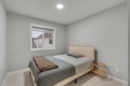 124 Cityside Crescent Ne, Calgary, AB - Indoor Photo Showing Bedroom