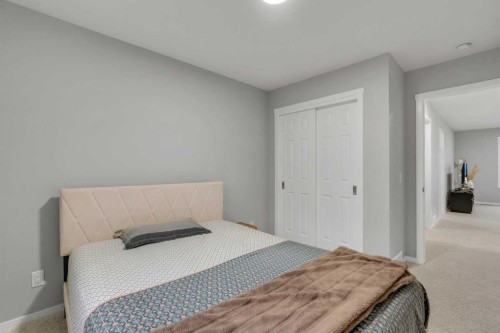 124 Cityside Crescent Ne, Calgary, AB - Indoor Photo Showing Bedroom