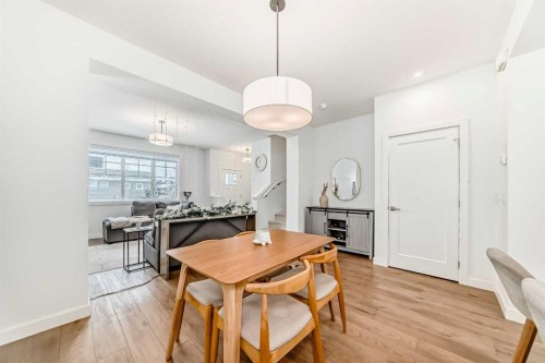 106 Dawson Harbour Grove, Chestermere, AB - Indoor Photo Showing Dining Room