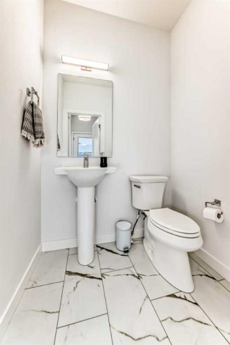 106 Dawson Harbour Grove, Chestermere, AB - Indoor Photo Showing Bathroom
