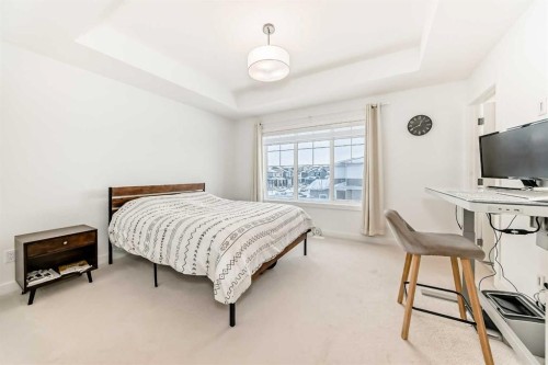 106 Dawson Harbour Grove, Chestermere, AB - Indoor Photo Showing Bedroom