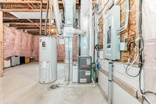 106 Dawson Harbour Grove, Chestermere, AB - Indoor Photo Showing Basement