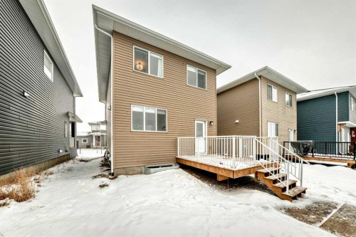 106 Dawson Harbour Grove, Chestermere, AB - Outdoor With Deck Patio Veranda With Exterior