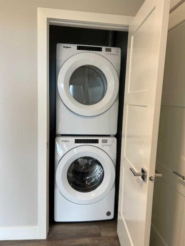 110-8355 19 Avenue Sw, Calgary, AB - Indoor Photo Showing Laundry Room