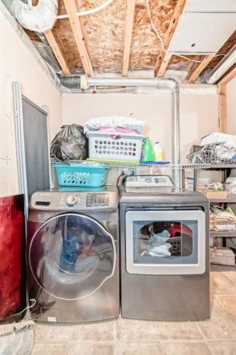 79 Saddlebrook Common Ne, Calgary, AB - Indoor Photo Showing Laundry Room