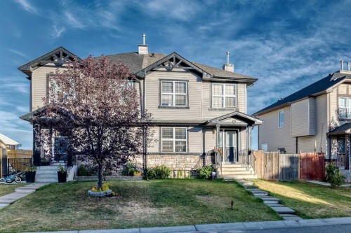 79 Saddlebrook Common Ne, Calgary, AB - Outdoor With Facade