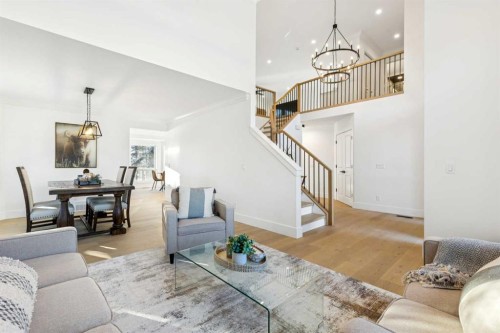 5 Mckenzie Lake Point Se, Calgary, AB - Indoor Photo Showing Living Room