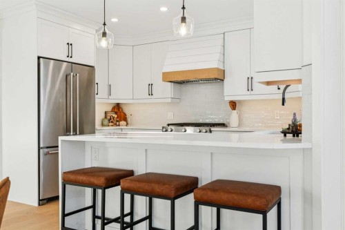 5 Mckenzie Lake Point Se, Calgary, AB - Indoor Photo Showing Kitchen With Upgraded Kitchen