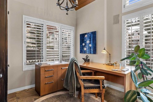 12 Antelope Lane, Banff, AB - Indoor Photo Showing Office