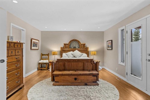 12 Antelope Lane, Banff, AB - Indoor Photo Showing Bedroom