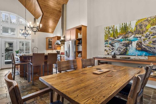12 Antelope Lane, Banff, AB - Indoor Photo Showing Dining Room