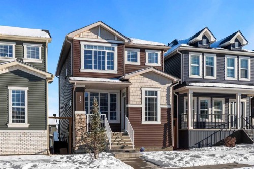 18 Evanscrest Heights Nw, Calgary, AB - Outdoor With Deck Patio Veranda With Facade
