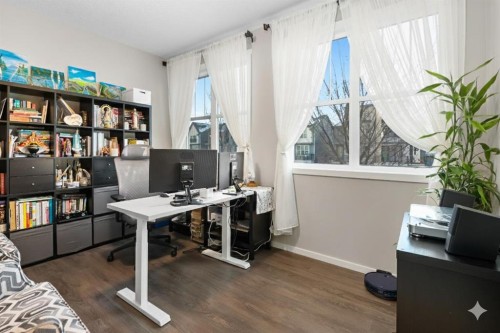 802 Walden Drive Se, Calgary, AB - Indoor Photo Showing Office