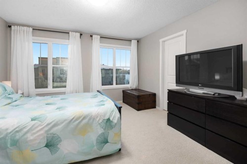802 Walden Drive Se, Calgary, AB - Indoor Photo Showing Bedroom