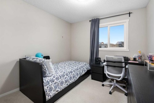 802 Walden Drive Se, Calgary, AB - Indoor Photo Showing Bedroom