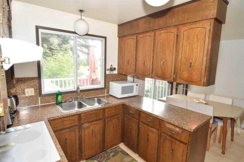 1356 Southdale Crescent Sw, Calgary, AB - Indoor Photo Showing Kitchen With Double Sink