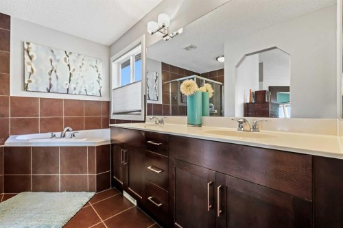 92 Cranwell Green Se, Calgary, AB - Indoor Photo Showing Bathroom
