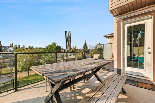 92 Cranwell Green Se, Calgary, AB - Outdoor With Deck Patio Veranda With Exterior