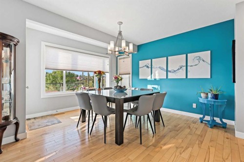 92 Cranwell Green Se, Calgary, AB - Indoor Photo Showing Dining Room