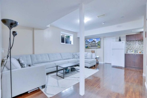 21 Saddlelake Gardens Ne, Calgary, AB - Indoor Photo Showing Living Room