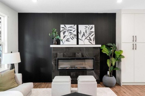 144 Deer Ridge Way Se, Calgary, AB - Indoor With Fireplace