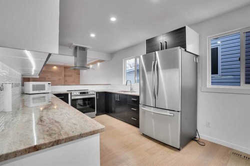 315 Templewood Place Ne, Calgary, AB - Indoor Photo Showing Kitchen With Upgraded Kitchen