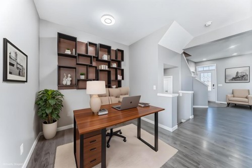 392 Auburn Crest Way Se, Calgary, AB - Indoor Photo Showing Office