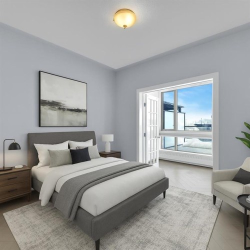 305-35 Inglewood Park Se, Calgary, AB - Indoor Photo Showing Bedroom