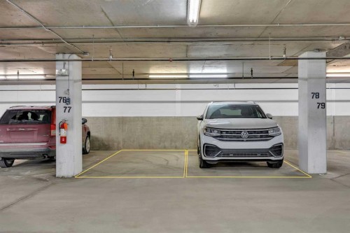 305-35 Inglewood Park Se, Calgary, AB - Indoor Photo Showing Garage